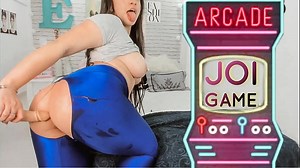 Sexy latina babe gamer girl controling your cock as her video game joistick JOI jerk off instructions ass worship&comma; this girl really has a perfect ass&excl;&excl;&excl;&excl;