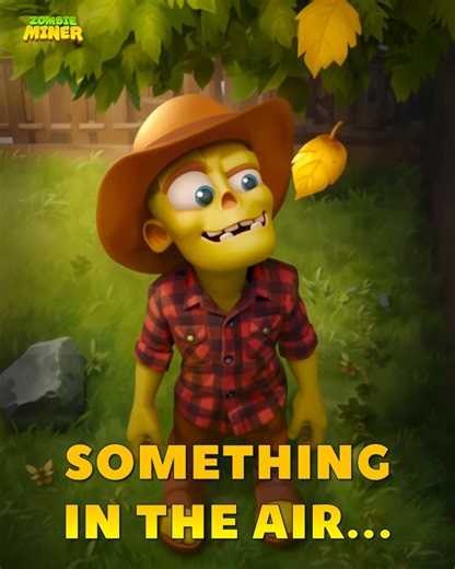 🍂 Do you feel it, Masterz? 🍃 The spirit of the next Collection is blowing in the wind. | Zombie Miner