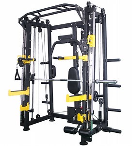 [Hot Item] Multi Functional Trainer Gym Fitness Equipment Power Rack with Smith Machine