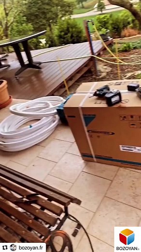 ☀️❄️ Installation de deux climatisations dans une villa dans le Gers ! ☀️❄️ #airconditioning #clim #daikin #airair #confort #climatisation #split #bozoyan