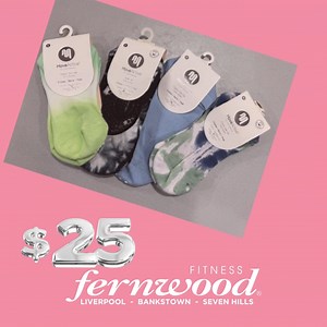 New Pilates and Barre socks now in stock. $25 from reception, don't miss out before they all go!! | Fernwood Liverpool