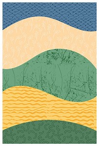 Abstract vertical background vector, nature, agricultural landscape....