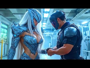 Busty Alien Diplomat Demands The Human Soldier to "Milk" Her