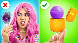 Doces Secretos e Spray Antimonstro || Ideias e Truques Épicos Para Pais! | Slime Sam Sapeca