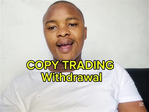 Copy Trading first withdrawal for 2025
