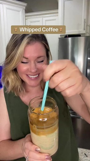 7K views · 121 reactions | Whipped Coffee2 tbsp instant coffee (regular or decaf)2 tbsp hot water 1-2 tbsp sweetener, I’m using 1 tbsp brown sugar8 ounces your choice of milk (steamed or cold)Add the hot water, sweetener and instant coffee to a mixing bowl and whip with a hand mixer for 3-5 minutes until fluffy Pour milk into a glass, top with the whipped coffee, stir slightly with a spoon or straw and enjoy! #whippedcoffee #coffeedrinks #coffee | Stephanie Gigliotti | Facebook