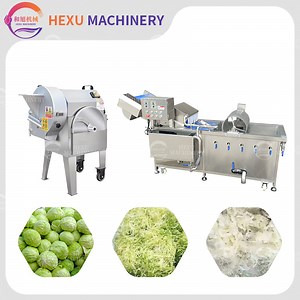 [Hot Item] Vegetable Cutting Washing Machine Cabbage Shredder Cabbage Washer Cutter Vegetable Air Bubble Washing Machine