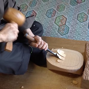 2.6M views · 44K reactions | Until the Noh mask is made. Noh masks made by craftsmen polished for over 40 years in Japan | Ian Glass | Facebook