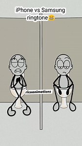 46K views · 808 reactions | iPhone_vs_Samsung_ringtone._藍 . . . #ricoanimations #funnymemes #memes #funny #4kmemes #funnyvideos #viral #comedy #usa #africa #southafrican #viralreelsシ #viralreelsfbpage #fb #page #foryou #foryoupageシ #foryoupagereels #follower #facebookreel #facebookpost #reelschallenge #reelstrending #reelkarofeelkaro #reelsvideo #fbreels #fbreelsvideo #reelsvideo #funnyreels #funnymemes | Rico-Animation | Facebook