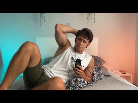 I do ASMR even if I am having a Hangover (lazy triggers, soft spoken, male whispers)