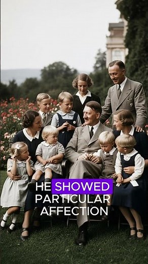 Hitler and the Goebbels Family: A Rare Personal Bond #historyshorts #ww2history #hiddenhistory