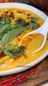 Cozy vibes with a golden glow! ✨ This Coconut Ginger Turmeric Chicken...