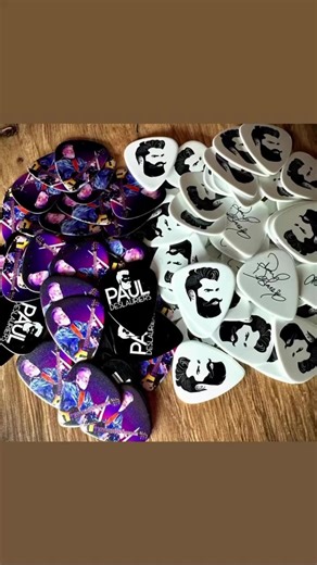 1.6K views · 21 reactions | Thrilled to have my signature guitar picks from Howling Monkey Guitar Picks!  They create the finest picks out there - I'm obsessed, and you will be too. Experience the unmatched quality of the regular line of picks too! Trust me, you'll want these in your collection! #HowlingMonkeyPicks #GuitarLove #GuitarPlayers #GuitarPicks #MusicLife #GuitarGear #RockOn #StrumLife #PickPerfection #GuitaristsUnite | Paul DesLauriers | Facebook