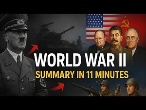 World War 2 Summary | Full History Explained in 11 Minutes