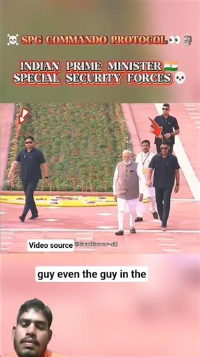 🚩💪PM Narendra Modi 🇮🇳🦁 special SPG Commando forces🦁😱 security 🔥#modi #commando #security #shorts