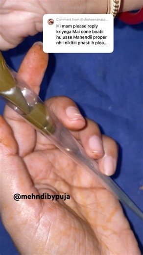 😱🍃 Smooth Mehndi Flow Tips | Cone Blocking Problem Solve #mehndi #henna #youtubeshorts #shorts