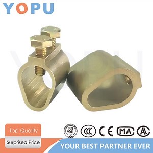 [Hot Item] G Type Earth Ground Clamp Electrical Welding Ground Clamp with Two Bolts
