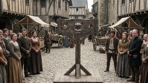 Public shame was the punishment - pain was just a bonus