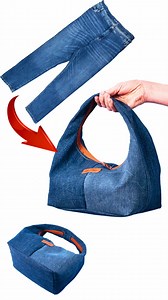 Transformez facilement vos vieux jeans en sac à main tendance DIY Miarti👜✂️ | Miarti - Idées créatives