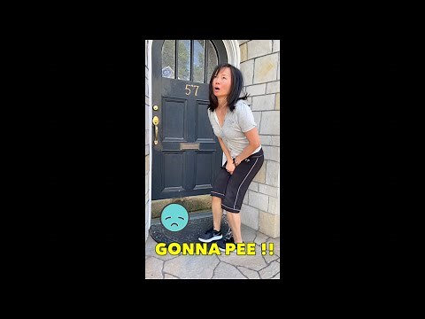 PEE DANCE!?! WHY do I PEE SO MUCH??? #PEE #shorts