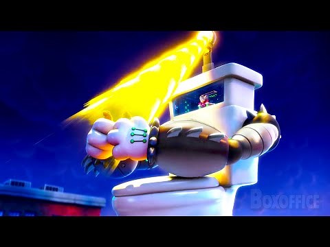 Pr. Poopypants summoned the Poopazord | Captain Underpants: The First Epic Movie | CLIP