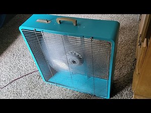 Vintage Mcgraw Edison Eskimo box fan with a Mcmillan motor