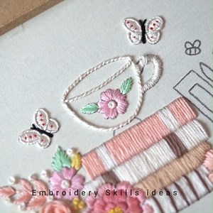 Awesome hand embroidery hoops design #needlework #stitch #viral #foryou | Embroidery Skills ideas