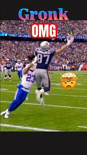 Gronk The Hardest Position to Be COVERED BY #gronk #robgronkowski #shorts