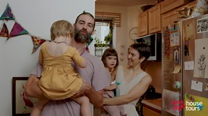 House Tour: A Family of 4 Turned This Basic 550-Square-Foot NYC Apartment into a Cozy Home