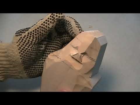 Carving The Viking BustPart 1