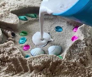 We’re popping the confetti on 20 years of “pouring out the FUN!” #funbizop #events #schools #weddings #birthdayparties #corporateevents# #playtherapy #luxuryresorts #guestretention #ArtWithAHeart #recreationrevenues #footprintsinthesand #memorymakers | Magic Milk Island Art | Facebook