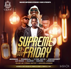 73 reactions · 3 comments | Friday Reja Loto  睊  Club 16  Soweto pimville zone 5 | Massive Shutdown Experience | Facebook