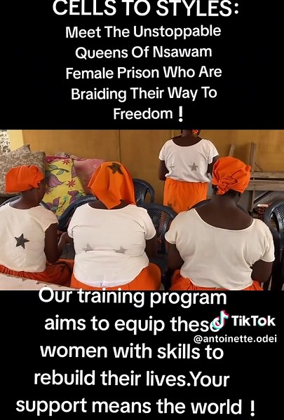 Empowering Women in Nsawam Female Prison Through Beauty