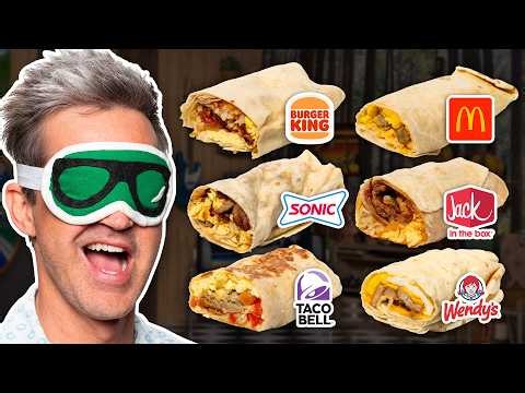 Breakfast Burrito Blind Taste Test