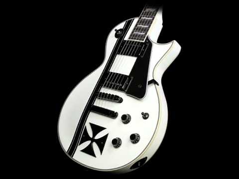 Melodious hard rock clean backing track in Bm