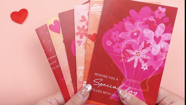 36 Sets Valentine‘s Day Cards Assortment Scripture Religious Valentine Cards Blessed Assorted Flower Greeting Valentine Cards with Envelopes Christian Valentine‘s Day Card for Adults