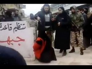 Al Qaeda ejecuta en plena calle a mujer en Siria