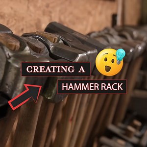 Walkthrough DIY - Fabricating A NEW Metal Hammer Rack Replacement 🔨 | Torbjörn Åhman Blacksmith