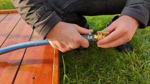 DBR Tech® Garden Hose Shut Off Valve 3/4" Brass | Heavy Duty, Leak-Proof