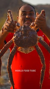 176K views · 3.3K reactions | BIG SIZE KING CRAB | Sea Food Recipe | WORLD FOOD TUBE | World Food Tube | Facebook