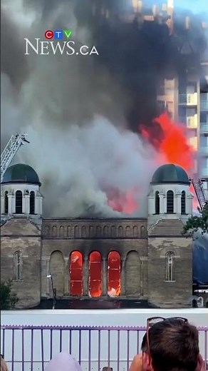 Historic Toronto church fire under arson investigation
