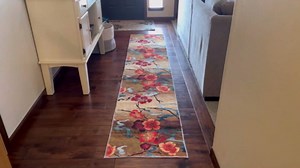 Washable Runner Rug - 2'x10' Non-Slip Kitchen Runner Rug, Hallway Runner Perfect for Entryway, Bathroom, Laundry Room, and Bedroom - Durable Area Rug for Your Home Decor