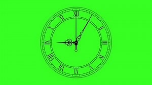 Clock Ticking Animation On Green Screen Stock Footage Video (100% Royalty-free) 3658232159 | Shutterstock