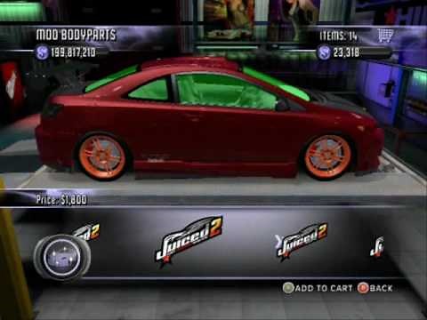 Juiced 2: Tuning Hondy Civic Si