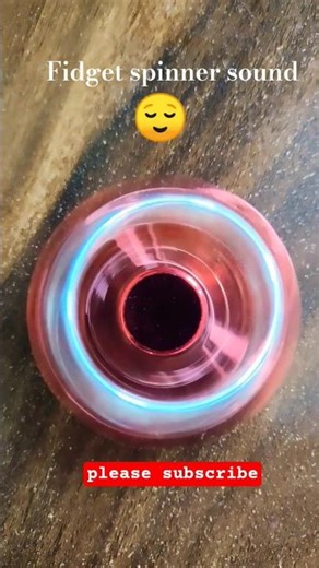 ASMR Sound of fidget spinner #relaxing #stressbuster #satisfying #trending #spinner #sound #effects