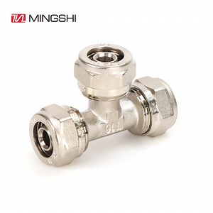 [Hot Item] Compression Fittings/Pipe Fittings/Plumbing Fitting/Copper Fitting/ Coupling / with CE, Aenor/Acs/Skz