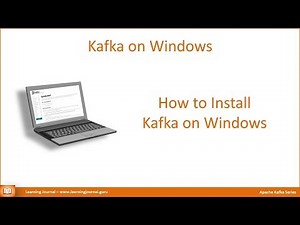 Kafka Streams - Installing Kafka on Windows