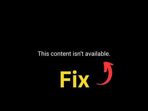 Fix Video Unavailable - This content isn’t available on YouTube [Full Guide]