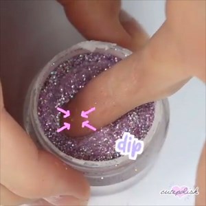 589K views · 447 reactions | Yes, you can easily do a gorgeous angled french dip powder manicure at home!  | cutepolish | Facebook
