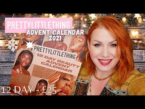 PRETTYLITTLETHING 12 DAY 2021 BEAUTY ADVENT CALENDAR - BEST AFFORDABLE CALENDAR!!
